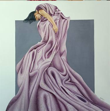 Original Conceptual Women Paintings by kalsoom iftikhar