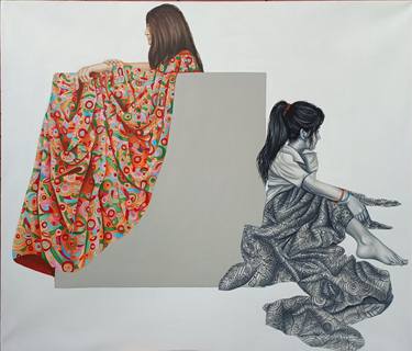 Original Women Paintings by kalsoom iftikhar