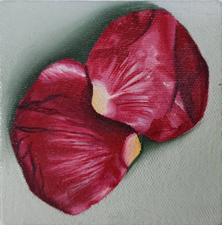 Original Conceptual Floral Painting by kalsoom iftikhar