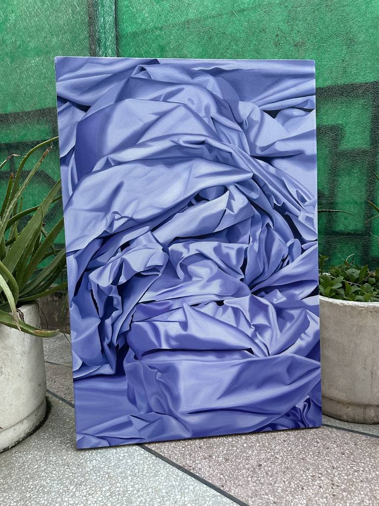 Original Classicism Abstract Painting by Kalsoom Iftikhar