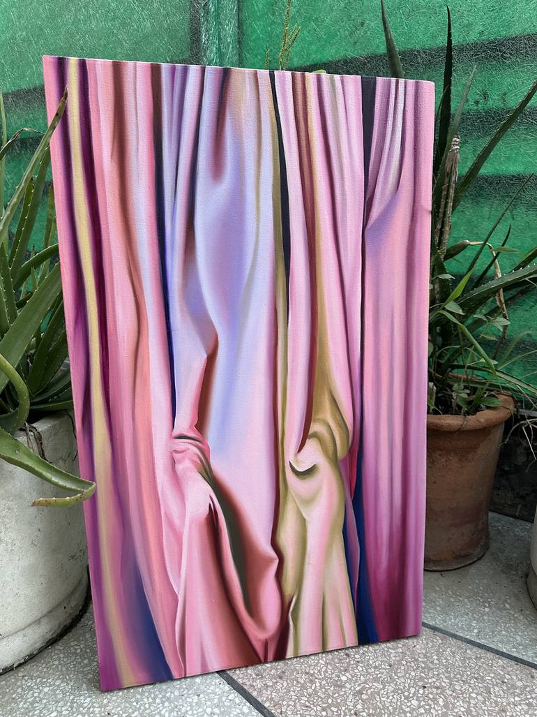 Original Classicism Women Painting by Kalsoom Iftikhar