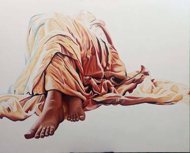 Original Figurative Women Paintings by kalsoom iftikhar