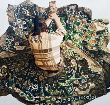 Saatchi Art Artist kalsoom iftikhar; Painting, “beyond the way 4” #art
