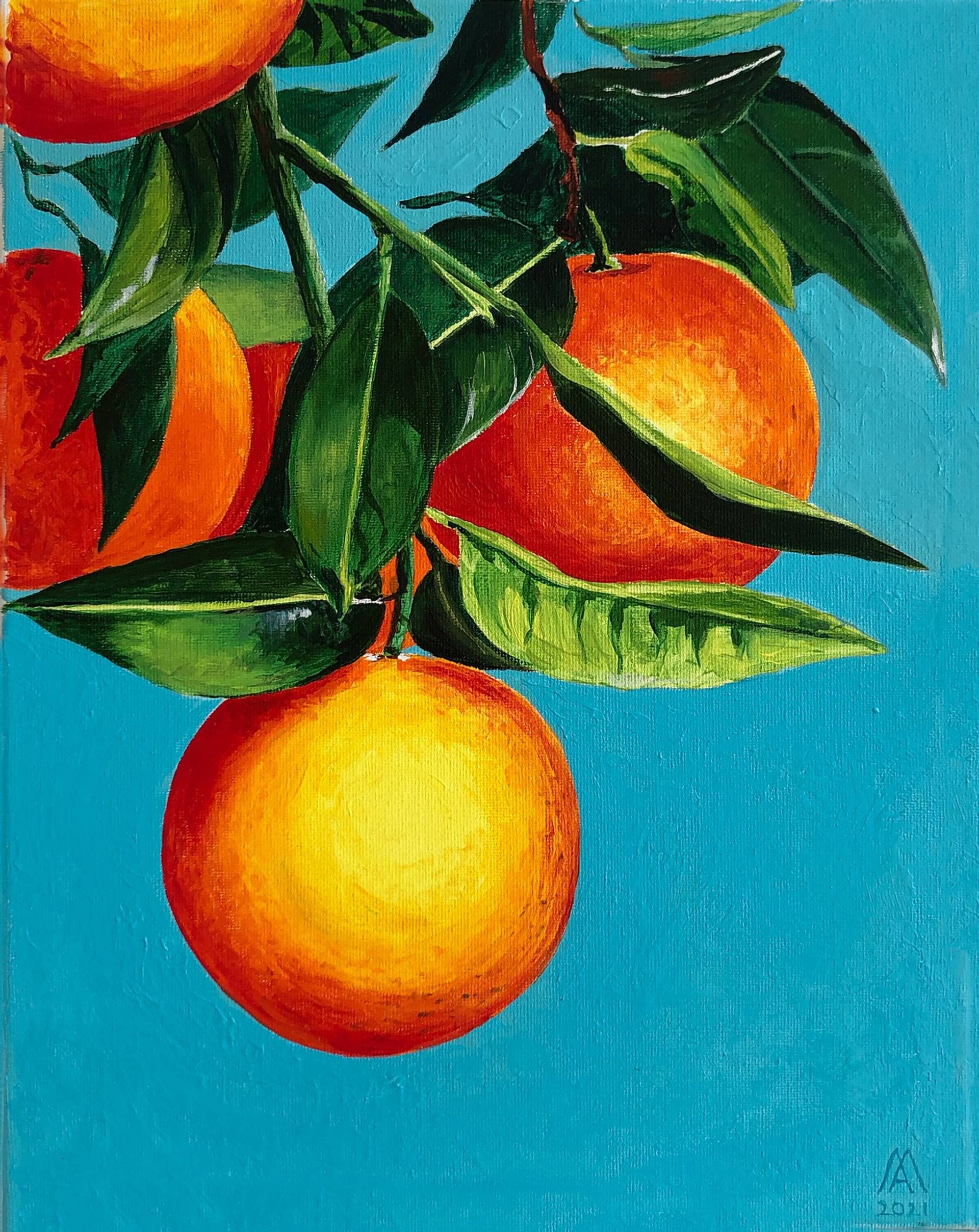 R  Simonettoの油彩画 Sicilian oranges Painting by Maiia Axton | Saatchi Art Dominican