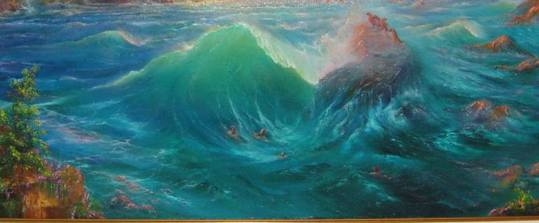 Original Realism Seascape Painting by Joseph O'Brien