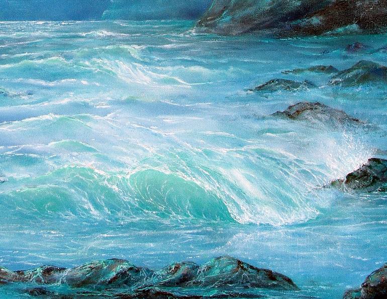 Original Realism Seascape Painting by Joseph O'Brien