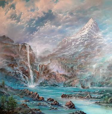 Original Realism Landscape Paintings by Joseph O'Brien