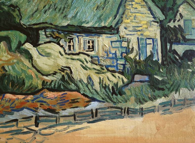 Original Expressionism Landscape Painting by Santiago Tellez