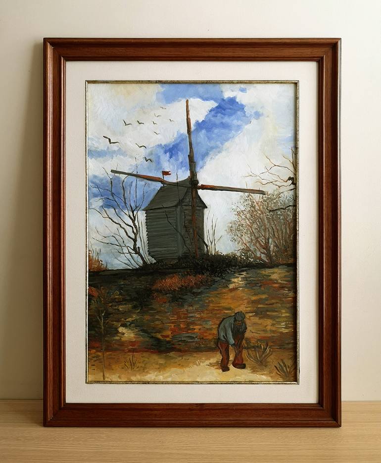 Original Figurative Landscape Painting by Santiago Tellez
