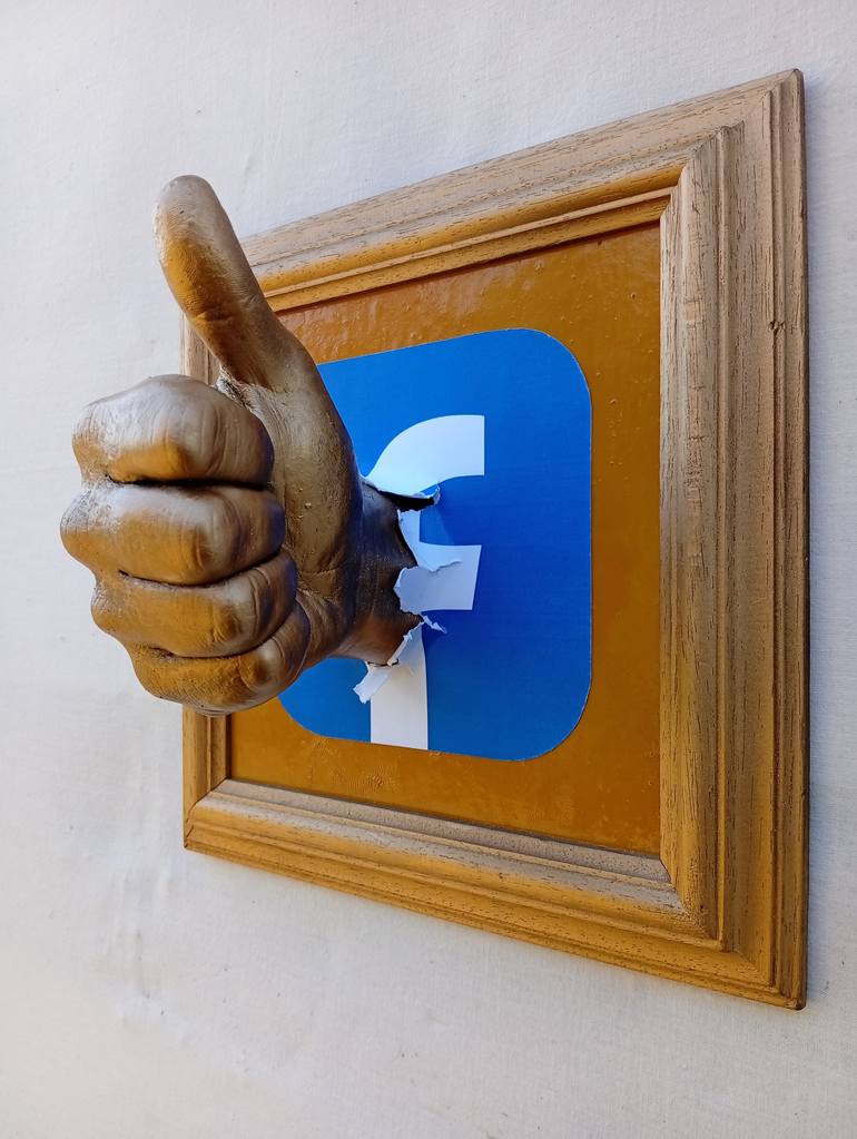 Original Pop Art Science/Technology Sculpture by Ilina Laurentiu
