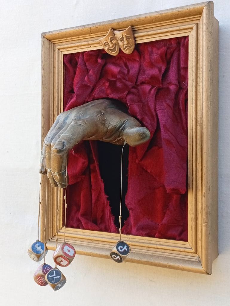 Original Pop Art Science/Technology Installation by Ilina Laurentiu