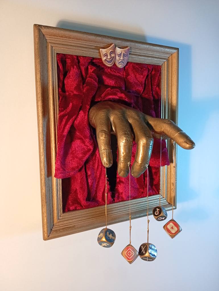 Original Pop Art Science/Technology Installation by Ilina Laurentiu