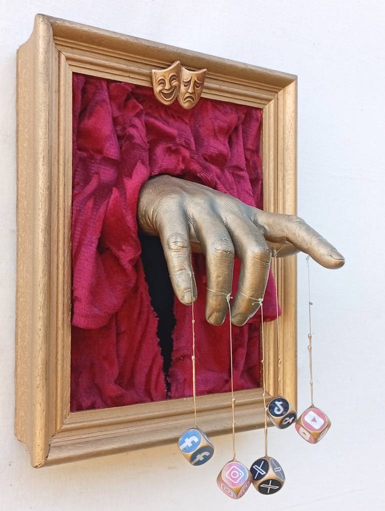 Original Pop Art Science/Technology Installation by Ilina Laurentiu