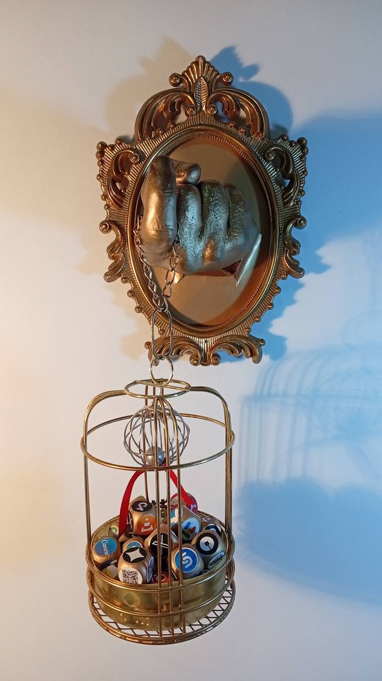 Original Contemporary Time Installation by Ilina Laurentiu