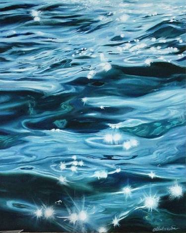 Original Modern Water Paintings by Tatyana Chetrari