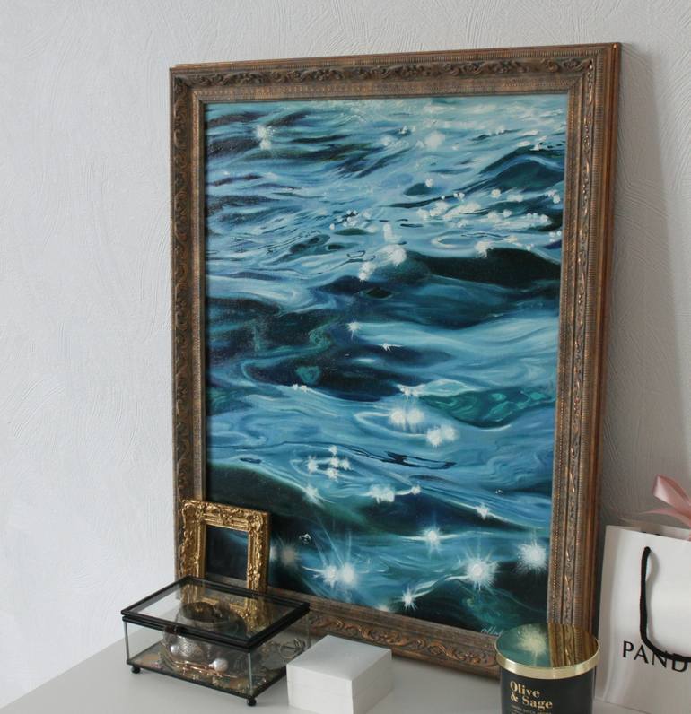 Original Modern Water Painting by Tatyana Chetrari