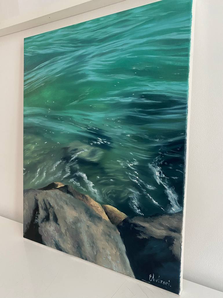 Original Expressionism Water Painting by Tatyana Chetrari