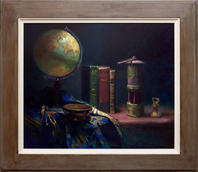 Original Fine Art Still Life Painting by Andrew Sinclair