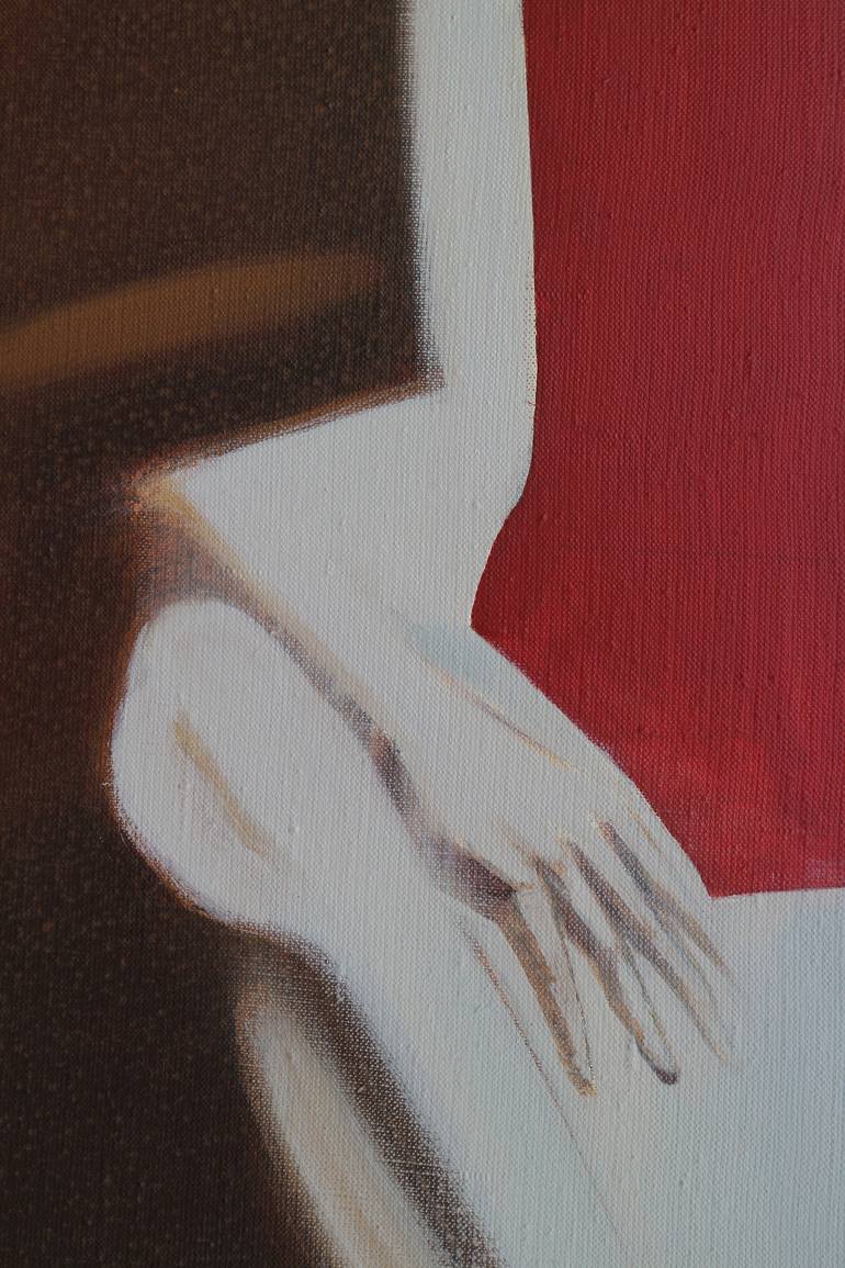 Original Abstract Women Painting by Serhii Voitychuk
