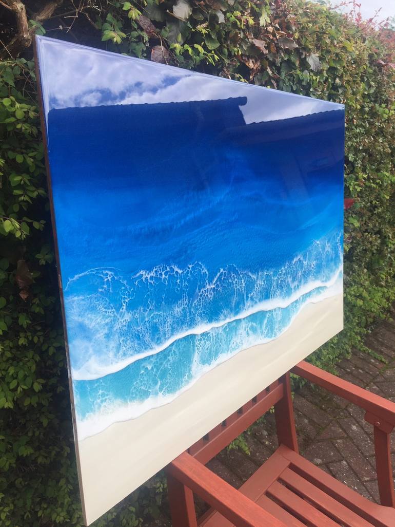 Original Realism Seascape Painting by Michelle Smith