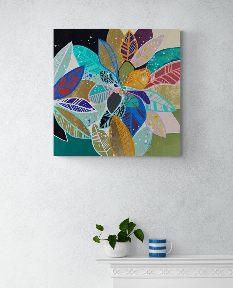 Original Abstract Nature Painting by Anna Beglyakova