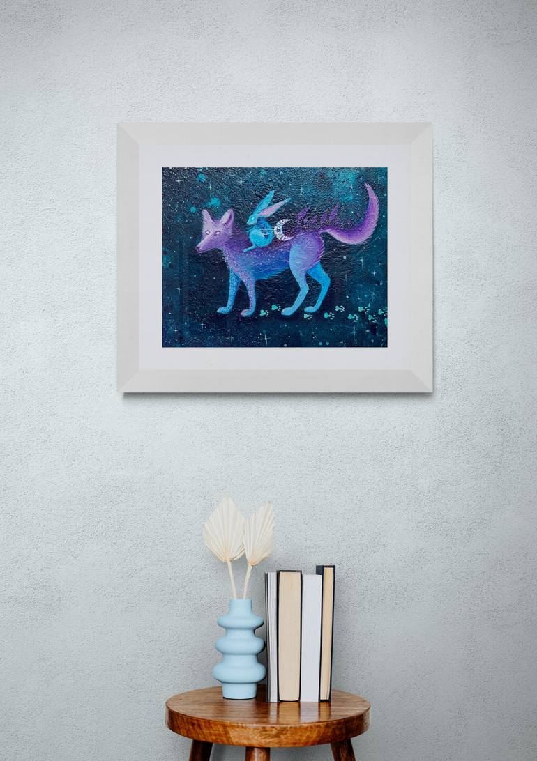 Original Fine Art Animal Painting by Anna Beglyakova