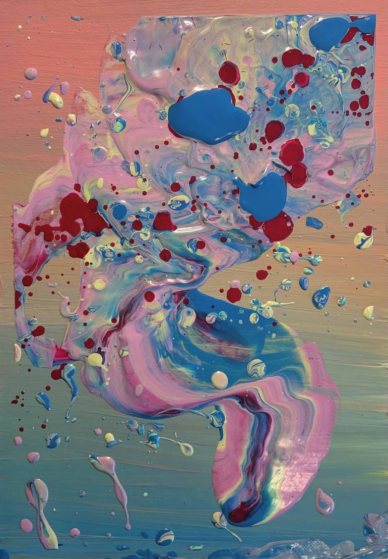 Print of Abstract Expressionism Abstract Paintings by Anna Beglyakova
