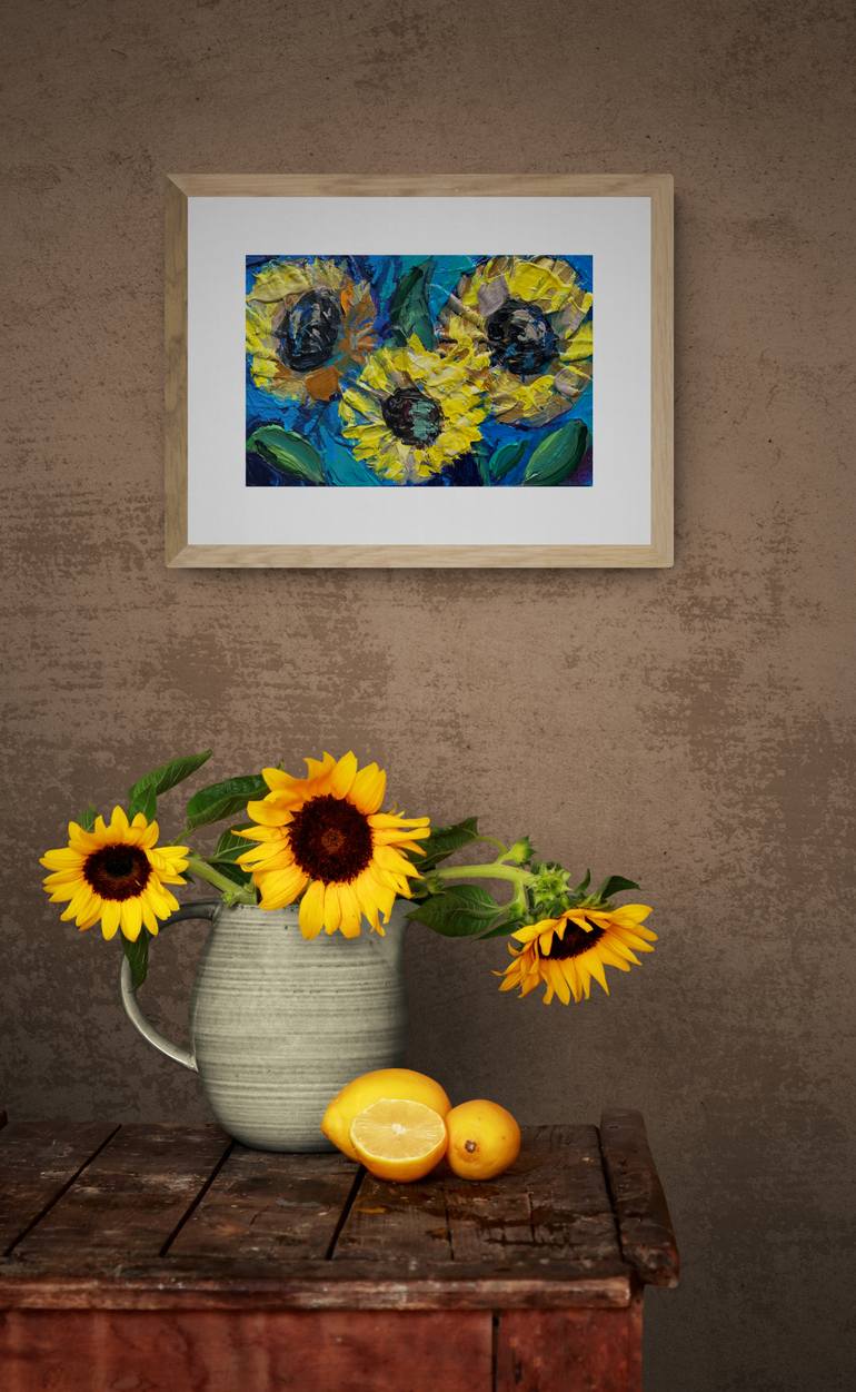 Original Impressionism Nature Painting by Anna Beglyakova