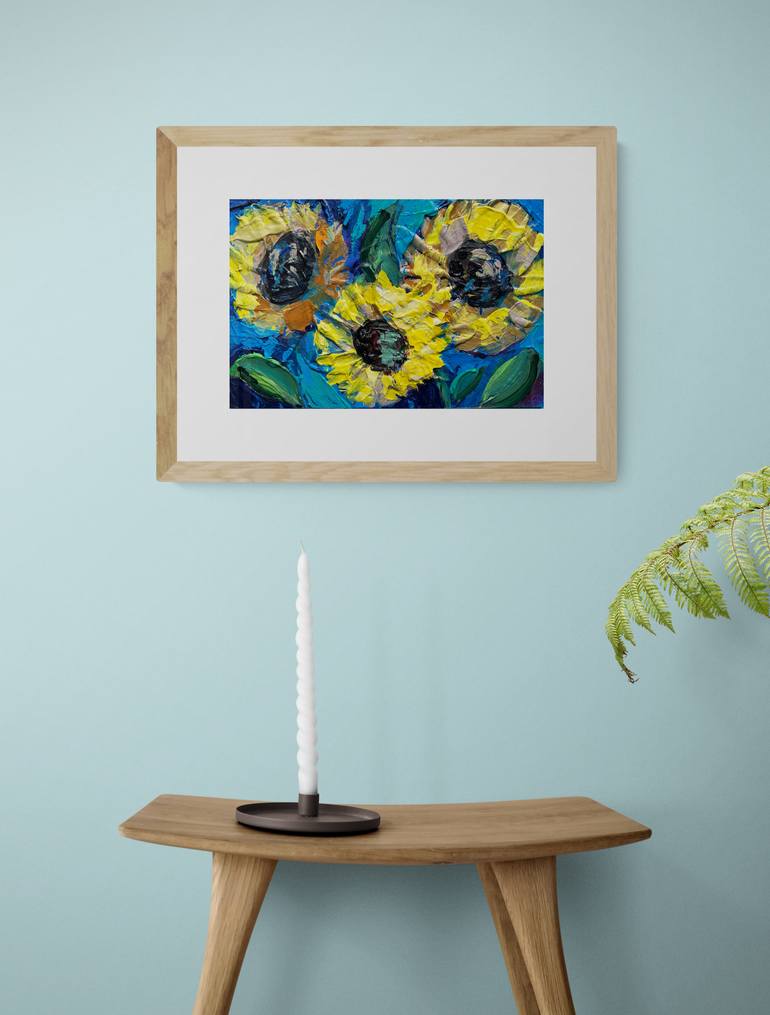 Original Impressionism Nature Painting by Anna Beglyakova