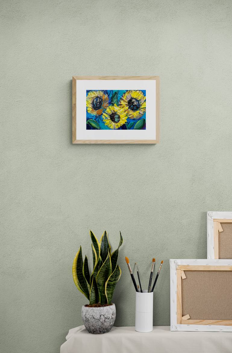 Original Impressionism Nature Painting by Anna Beglyakova