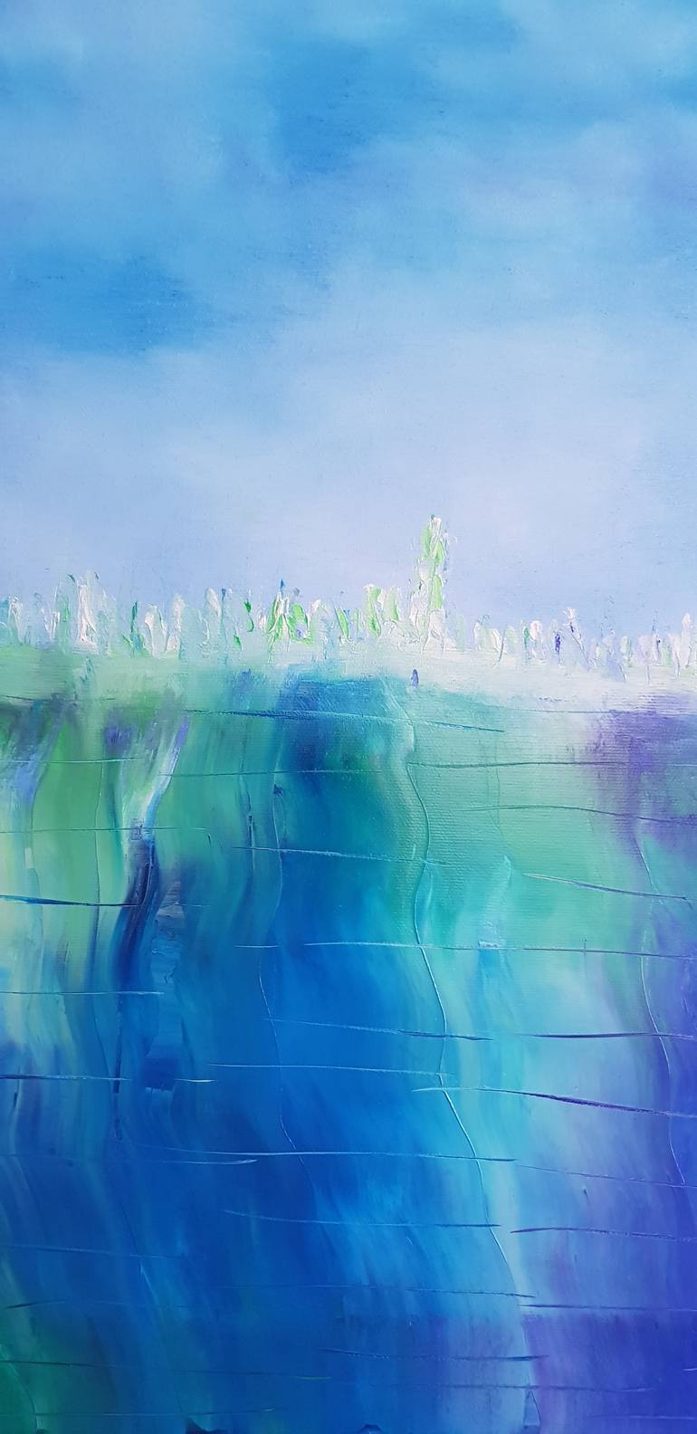 Original Abstract Painting by Raimundas Sarka