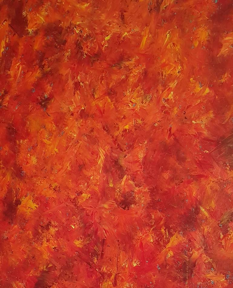 Original Abstract Painting by Raimundas Sarka