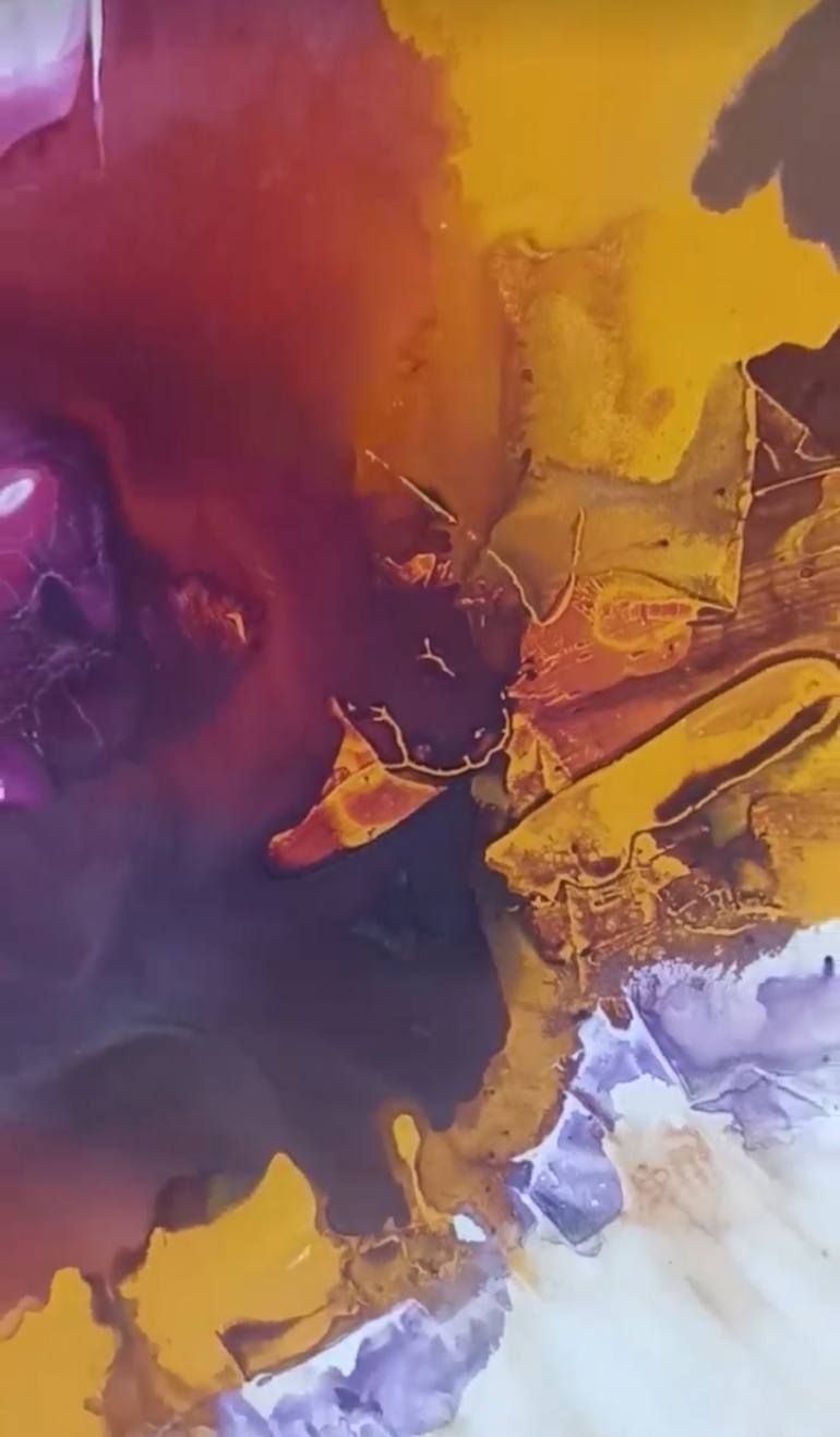 Original Contemporary Abstract Painting by Elisabet Tejada Tubert