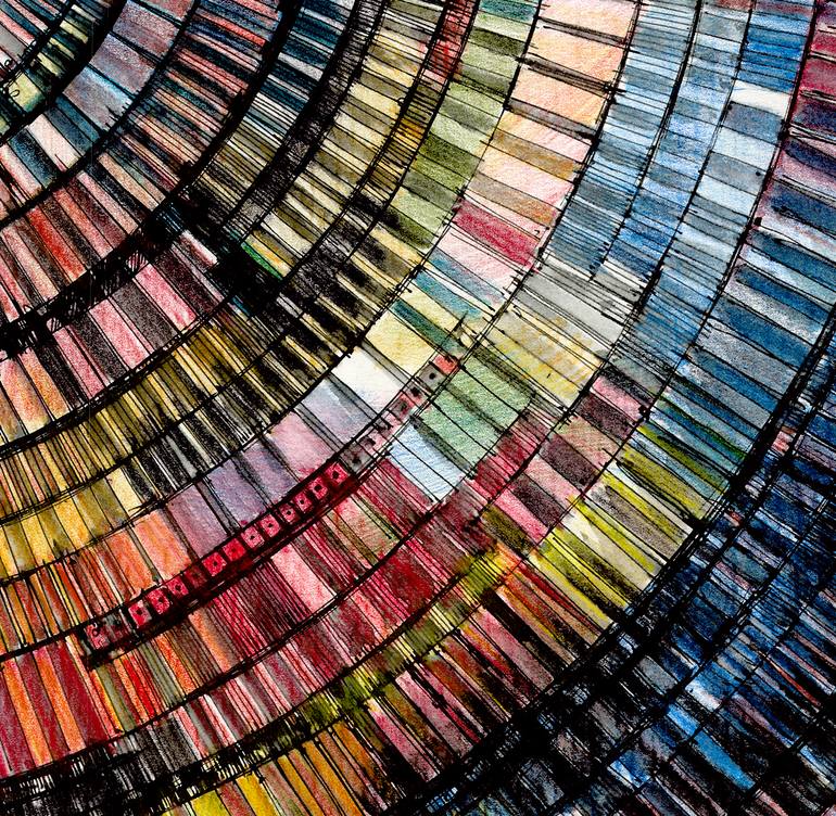 Original Abstract Expressionism Abstract Painting by Mzerart Grg