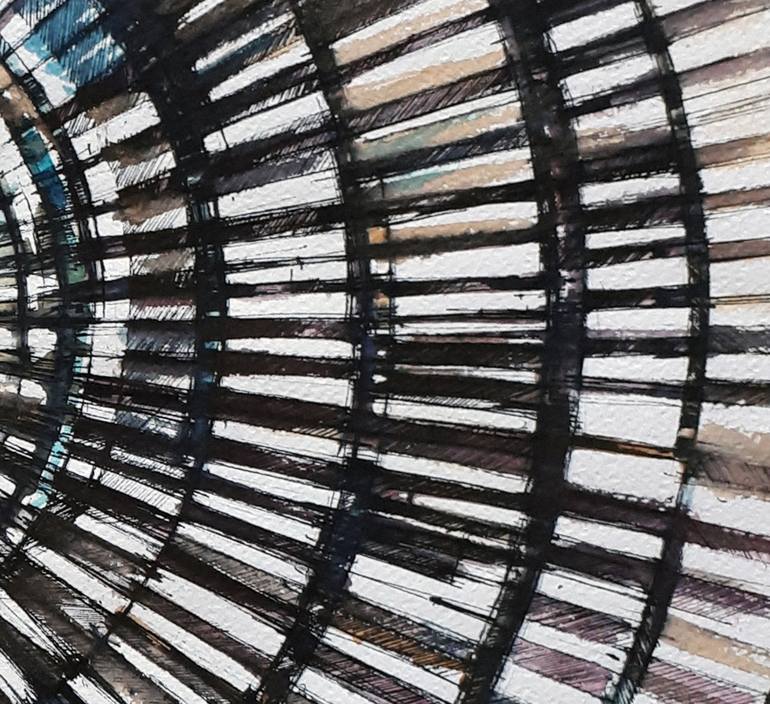 Original Abstract Expressionism Abstract Painting by Mzerart Grg