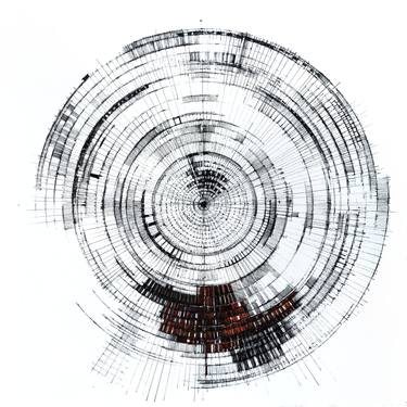 Original Minimalism Abstract Drawings by MZERART GRG