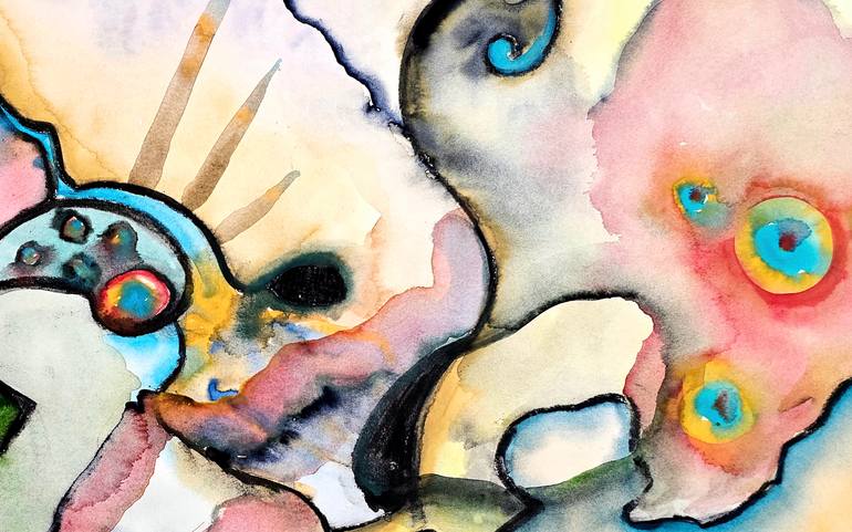 Original Abstract Music Installation by Arcangelo Di Donato