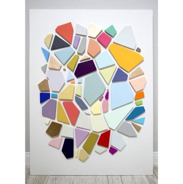 Original Abstract Geometric Installation by Erika Givens