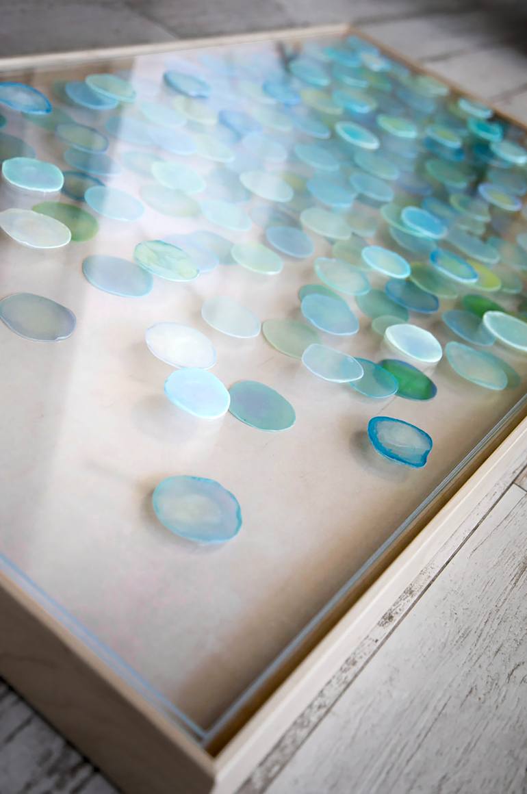 Original Abstract Water Installation by Erika Givens