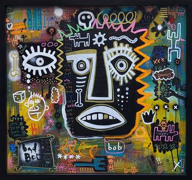 Original Graffiti Paintings by Well Well