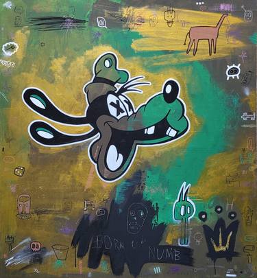 Original Expressionism Abstract Painting by Well Well