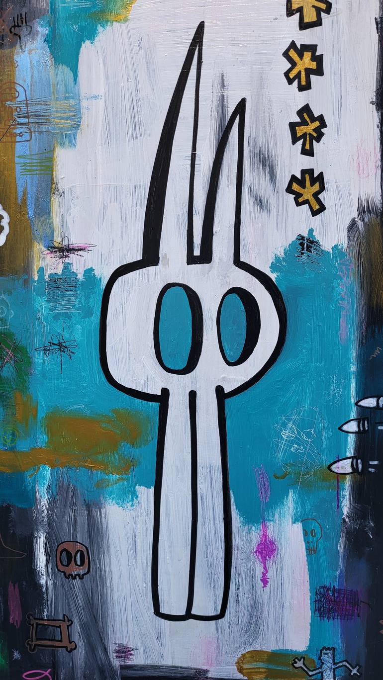 Original Pop Art Pop Culture/Celebrity Painting by Well Well