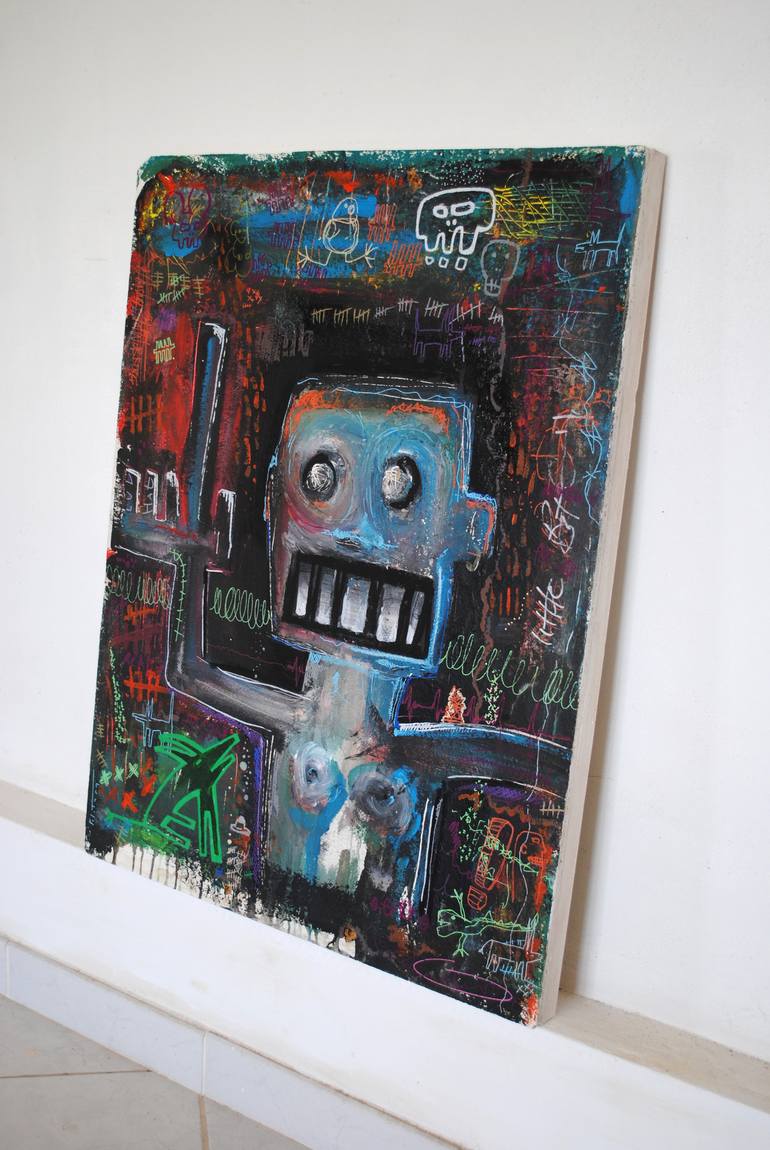 Original Pop Art Culture Painting by Well Well