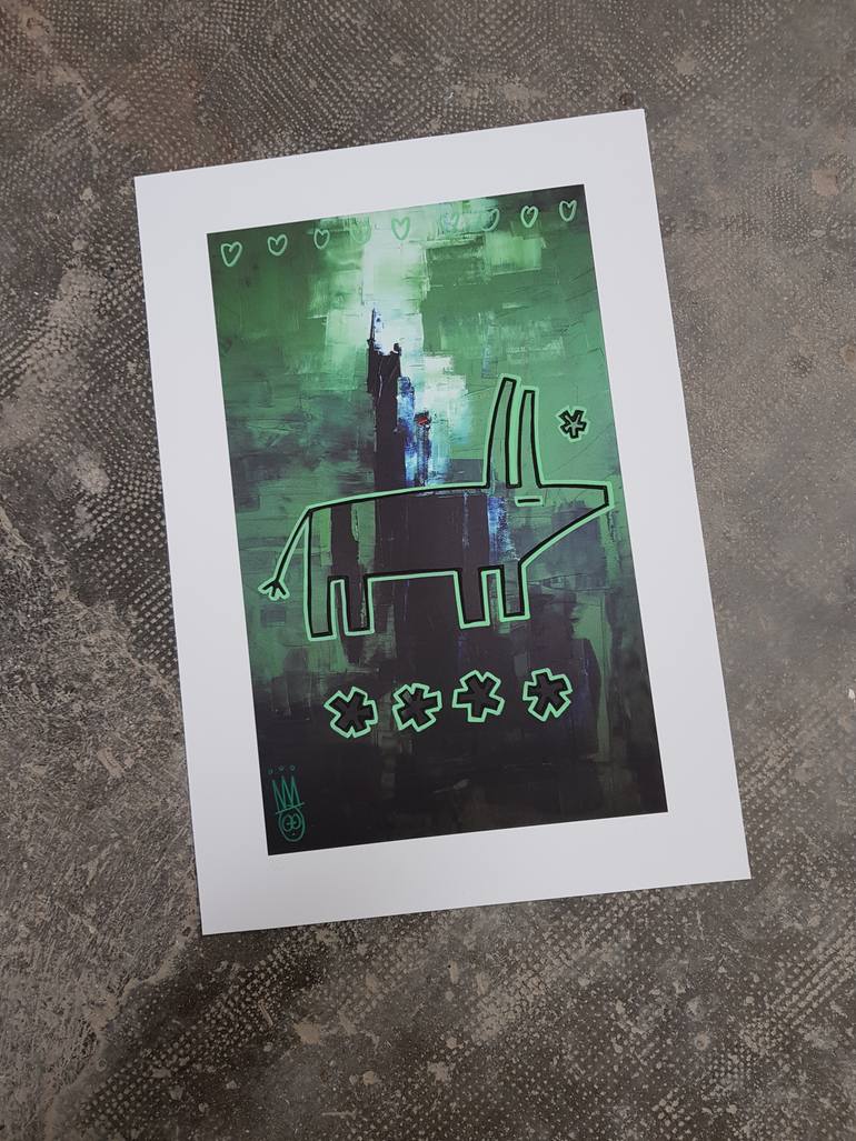 Original Pop Art Pop Culture/Celebrity Painting by Well Well