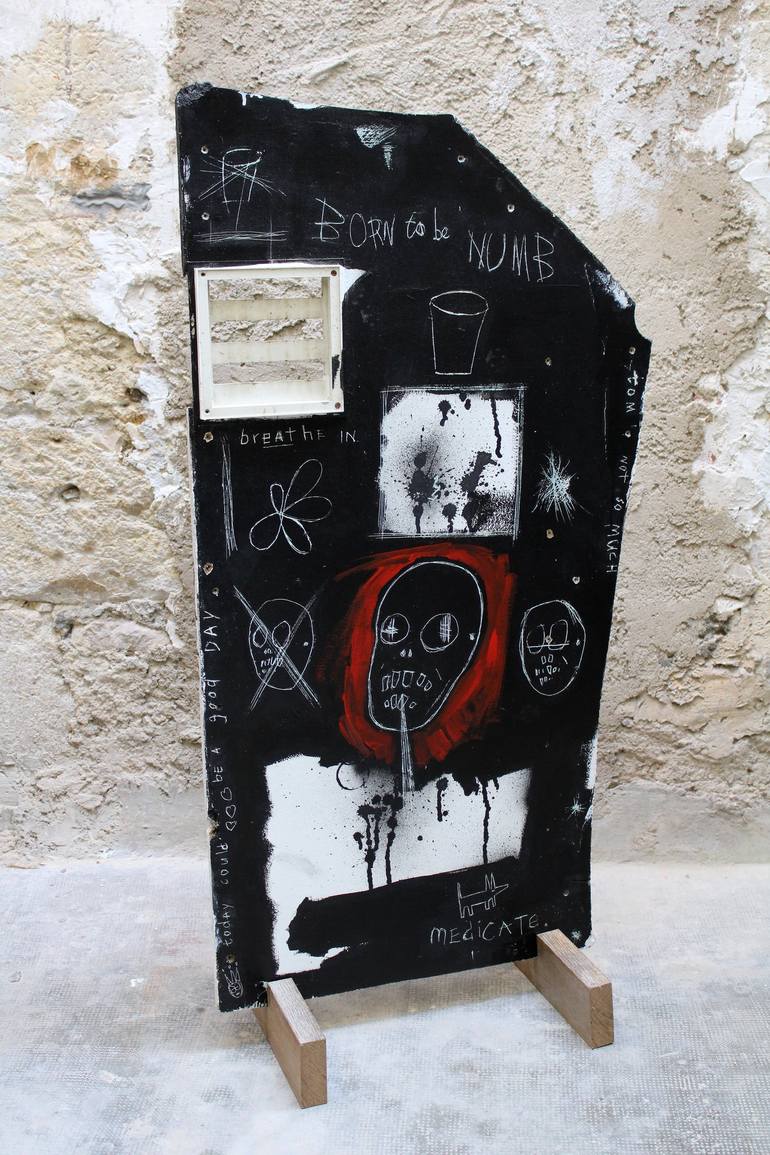 Original Street Art Popular culture Paintings by Well Well