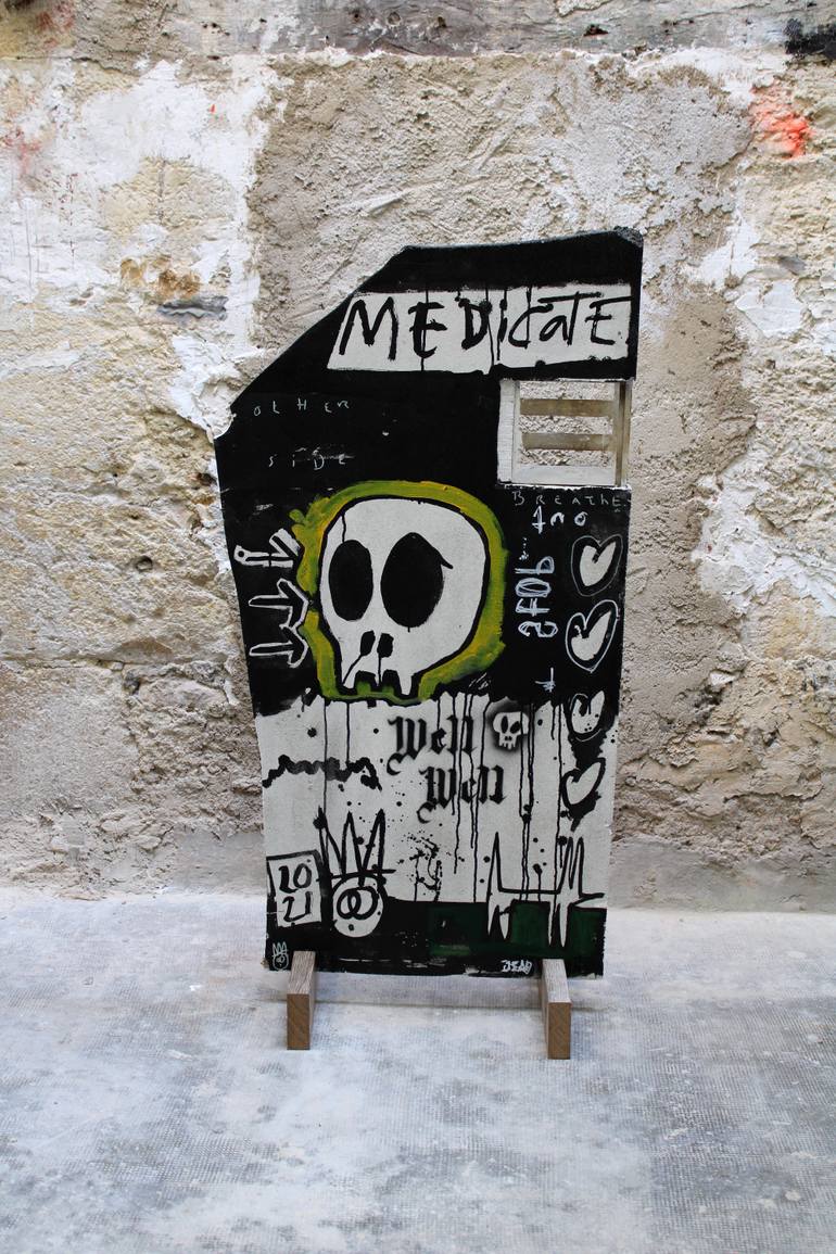 Original Modernism Pop Culture/Celebrity Painting by Well Well