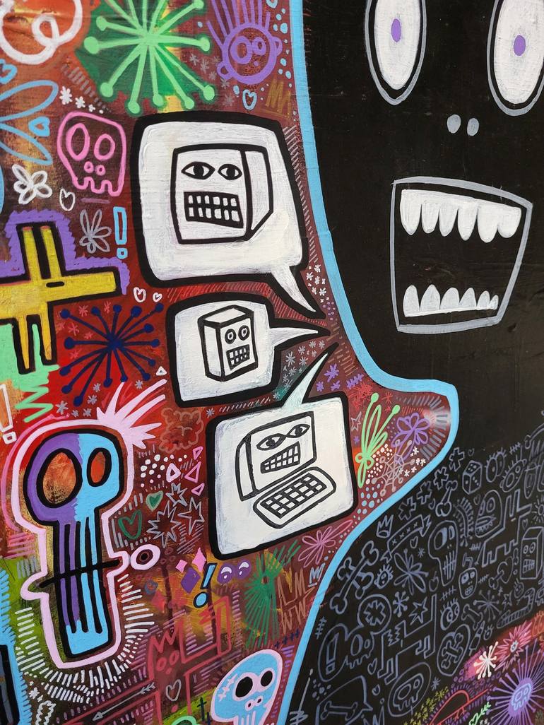 Original Illustration Pop Culture/Celebrity Painting by Well Well