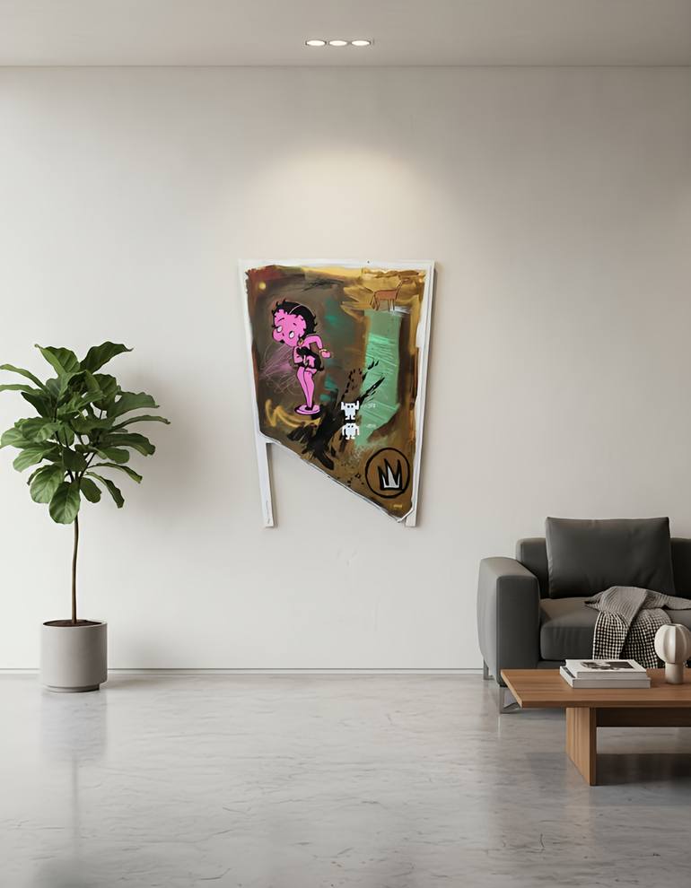 Original Pop Art Pop Culture/Celebrity Painting by Well Well