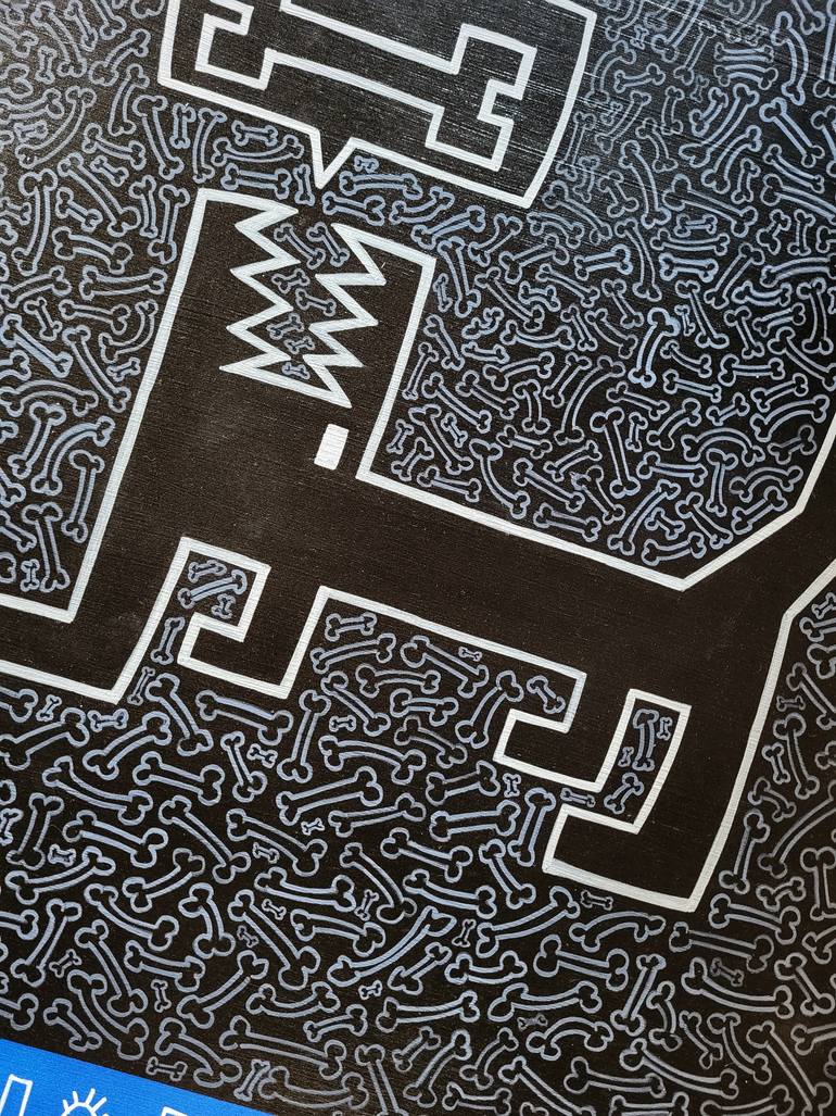 Original Pop Art Humor Painting by Well Well