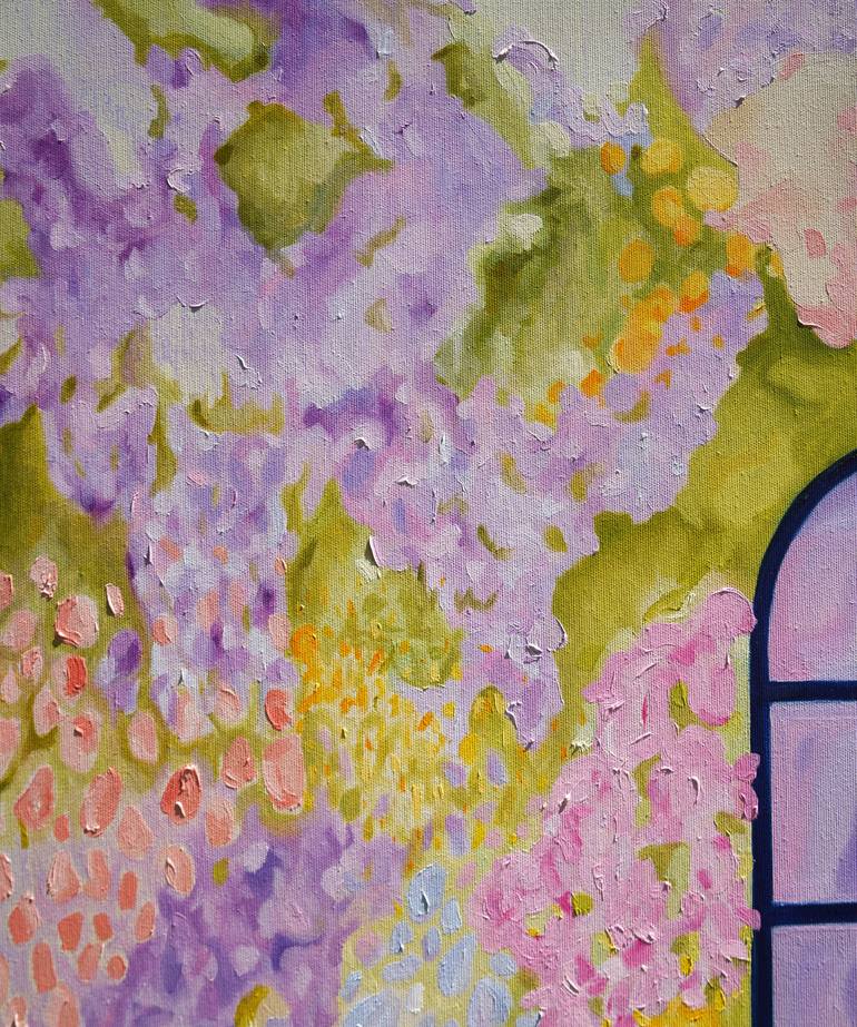 Original Contemporary Floral Painting by Aleksandra Krogulecka